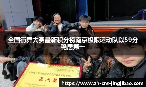 全国街舞大赛最新积分榜南京极限运动队以59分稳居第一